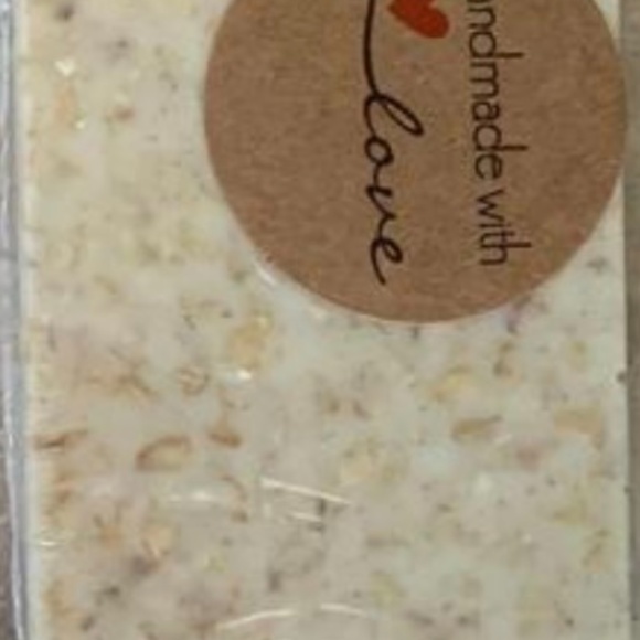 Handmade Oatmeal Soap & Porcelain Dish. Great Gift - Picture 2 of 3